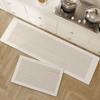 Tapete para Piso de Cocina Estilo Wabi-Sabi, Antideslizante, Resistente al Aceite, Limpiable con Trapo, Tapete para Pies sin Lavado, Absorbente de Agua, Absorbente de Aceite, Tierra de Diatomeas, Alfombra Resistente a Manchas