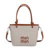 Moda Viajero 2025 Nuevo Bolso Bucket Versátil Trendy Gran Capacidad Bolso de Mano Vacaciones en la Playa Bolso de Hombro