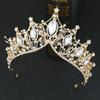 Coroa de noiva Acessórios para vestido de noiva barroco Estilo Mori Xianmei Strass Princesa Aniversário Coroa de casamento