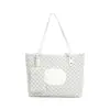 Bolsa Tote Feminina Moda Letras Grande Capacidade 2026 Estampa Novo Estilo Simples de Ombro