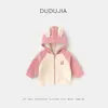 ColecciónChaquetas de Niños Estilo Otoño/Invierno Tops para Niños Nuevo Estilo Ropa de Abrigo para Niñas Ropa Gruesa para Bebés Niños Pequeños