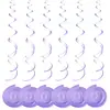 Bestseller transfronteiriço Decorações de guirlanda de macaron PET, fitas para temporada de formatura, decorações para festa de aniversário infantil, direto da fábrica