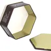 Caja de Hierro de Pastillas Hexagonales An Gong Niu Huang Productos Medicinales y de Salud Lata de Hierro 3 Pastillas Píldora Grande de Miel Empaque de Caja de Hierro Personalización
