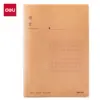 Cuaderno Deli de Papel Kraft con Cubierta de Plástico para Estudiantes de Secundaria y Preparatoria, 16K, 96 Páginas, 12 Cuadernos por Materia, Matemáticas, Idioma Chino