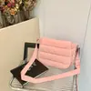 Roupas Simples de Algodão para Primavera e Verão Bolsa Quadrada Pequena Nova Moda Estilo Coreano Versátil Bolsa de Ombro Casual Bolsa Transversal Estilo Ocidental para o Dia a Dia