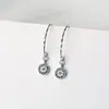 Pendientes Turcos de Ojo de Diablo de Alta Calidad Pendientes Creativos de Ojo Azul Diamante Redondo Personalizados Estilo Étnico