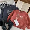 Fofo e macio~Moletom casual infantil estilo coreano com desenho animado para meninos e meninas, estiloso e versátil, blusa de manga comprida para primavera e outono