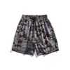 Shorts de Trabajo Camuflados con Cordón para Hombre de Verano, Estilo Japonés Moderno, Ropa de Trabajo Deportiva Casual, Transpirables, Hebilla Elástica, Pantalones Cortos de Cinco Puntos para Hombre