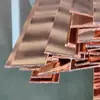Aço-Cobre Revestido de Cobre Aço Chato de Aterramento Equipamento de Proteção contra Raios Haste de Aterramento Horizontal 40*4 Camada de Cobre 0,25 Aço Chato Revestido de Cobre