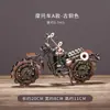 Ornatos de Modelo de Metal de Motocicleta e Carro de Ferro Forjado para Decoração de Mesa em Casa, Armário de Vinho e Ornatos de TV, Artesanato