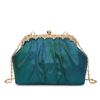 Nuevo Bolso de Noche Pequeño de Satén Vintage Bolso Clutch Chanel para Damas Celebridades Banquete con Cheongsam Bolso Cruzado para Mujeres