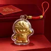 Llavero de Cuerda Roja de Dibujos Animados, Oveja Pequeña, Caballo Pequeño, Cadena para Teléfono Móvil, Colgante para Bolso, Regalo para Festival al por Mayor