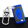 Estuche especial para llaves Dongfeng Citroën C4L Sega C6 dos llaves C5 coche control remoto plegable hebilla modificación