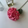 90 flores artificiales, tallos individuales con hojas, hortensia, decoración de boda, arreglo de pared de flores de fondo para hotel, arreglo floral de decoración suave