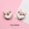 2026 Nuevo Mini Donut Resina Juguete Comida Accesorios Dibujos Animados Donut DIY Pasador para el Cabello Material Pegamento Crema