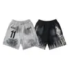 Marca de moda europeia e americana Hellstar Hell Star de verão para lazer esportivo shorts de água masculinos e femininos
