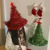 Árbol de Navidad Ins Coreano Gorros de Navidad para Adultos y Niños Decoración Tema Fiesta de Disfraces Accesorios para la Cabeza Accesorios para Fotos