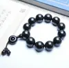 Pulsera de Sándalo Rojo de Material Natural Viejo para Hombre Llena de Cuentas de Buda Venus Chenxiang Madera Jin Sinan Wen Jugar Pulsera para Mujer 108