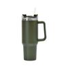 Comércio Exterior Copo de Carro 40oz Primeira e Segunda Geração Camada Dupla Vácuo Aço Inoxidável Copo de Cerveja Copo com Canudo Copo Térmico Portátil