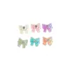 Itens Populares de Nail Art: Decorações de Unha Laço 3D Gelo-Transparente, Fitas Versáteis Coloridas Estilo Fada, Acessórios de Resina Atacado