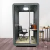 Sala Acústica para Piano para Uso Doméstico, Sala Popular para Transmissão ao Vivo, Sala de Estudo para Bateria, Estúdio de Gravação de Escritório, Cabine Silenciosa de Vidro para Dormir