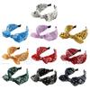 Faixa de Cabelo com Nó Pequeno Estilo Étnico Novo de Três Estados Transfronteiriça Larga Carimbo de Cabelo Pressionado Acessórios de Cabelo Headband Feminino Grande Estampado
