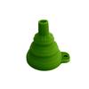 Funil de silicone telescópico de 1,5 cm e 20 g, portátil e dobrável, para abastecimento de óleo e despejo de combustível. Disponível em estoque.
