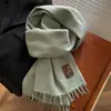 Bufanda Cálida Artística Estilo Coreano, Bufanda de Color Sólido Nueva para Otoño e Invierno para Mujeres, Bufanda Atmosférica para Reuniones Anuales, Bufanda Cálida para el Cuello para Hombres