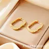 Pendientes de Aro Geométricos Sencillos y Elegantes Moxi, Más Vendidos Transfronterizos, Estilo Ins, Pendientes Versátiles Europeos y Americanos, Regalo de San Valentín