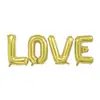Juego de Letras Estilo Americano 'Love' de 30 pulgadas Decoración de Boda Globos Creativos de Confesión Globos de Papel de Aluminio
