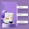 Crema Base Zephoco que se Adapta al Tono de Piel (tono de piel oscuro) Textura delicada que se adapta a la piel para un maquillaje diario cómodo y natural