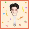 Zhang Yixing Acrílico Botella de Soda Abrebotellas Quita Tapas Mercancía de Celebridad Abrebocas Grande Abrebotellas de Vino DI