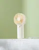 Mini Ventilador de Mão Pequeno Modelo Recarregável Turbo Vento Forte Portátil ao Ar Livre Grande Volume de Ar Estudante Novo Modelo Ventilador de Mão