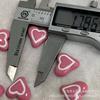 2023 todos os novos rosa rosa Cartão de amor assimétrico 18mm Japonês diy loja artesanal atacado vendas diretas da fábrica