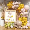 Paquete de Set de Cadena de Globos Transfronterizos para Arreglo de Cumpleaños Decoración de Fiesta de Bodas con Globos Set de Globos de Cumpleaños