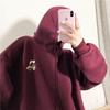 20263482250g Sudadera con Capucha de Forro Polar Antipilling para Mujer, Nuevo Top de Primavera y Otoño, Chaqueta de Invierno 2026