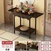 Mesa de Incenso para Uso Doméstico, Altar Budista, Santuário de Madeira Não Maciça, Mesa de Tiras em Novo Estilo Chinês, Gabinete de Altar do Deus da Riqueza, Mesa de Entrada