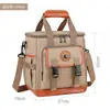 Bolsa de hielo aislada nueva para Amazon transfronteriza con brújula, bolsa impermeable para picnic al aire libre, bolsa de comida para acampar para mantener la comida fresca
