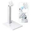 Novo Kit de Suporte de Lâmpada Reta Portátil para Nail Art com Suporte Giratório de 360 Graus para Secagem de Pontas de Unha