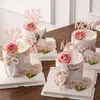 2025 Pastel Día de la Madre Borde Decorativo Impreso Hada Madrina Felices Fiestas Acrílico Inserto de Tarjeta de Amor