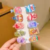 Pinza para el pelo de pez de dibujos animados para niñas, Pasador de alta gama, Pinza lateral colorida dulce y linda para bebés, Accesorio para el pelo