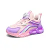 Fivela casual em lote sapatos esportivos de malha respirável para crianças primavera e outono meninos sapatos para crianças médias e grandes cabelo torcido moda primavera e outono meninos