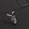 Europeu e americano retrô masculino acessórios colar pingente AK47 gun pingente joias de moda pode ser uma geração de cabelo