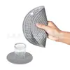 Tapete Redondo Aislante de Silicona Engrosado Venta al por Mayor Tapete Grueso Anti-quemaduras Estilo Nórdico Tapete para Mesa de Cocina en Casa Aislamiento y Anti-quemaduras