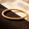Pulsera de acero de titanio con diseño de espiral, estilo INS simple europeo y americano, modelo para mujer, popular moda transfronteriza, pulsera versátil de acero inoxidable