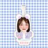 Etiqueta de bagagem Huang Xiaoyun pingente de mochila corrente ornamento para pendurar suporte de etiqueta pendurada periférico mesmo estilo TikTok