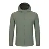 Chaqueta de Viaje al Aire Libre para Senderismo y Rastreo de Ríos UPF50+ de Seda de Hielo Transpirable para la Piel Ropa Ligera con Hilo Original para Protección Solar con Logo Impreso