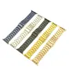 Pulseira de relógio de aço inoxidável com três elos 22mm para apple watch8 apple iwatch Samsung pulseira de relógio de metal