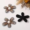 Flor de diamantes de imitación, temperamento ligero, lujo, flor de perlas de diamantes, flor, bricolaje, tejido a mano, horquilla con cuentas, material para tocado al por mayor