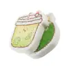 Esponja de Algodão de Polpa de Madeira Absorvente Ecológica Limpador Padrão de Chá com Leite Limpador de Louça Limpeza de Cozinha Remoção de Manchas de Gordura Esponja de Lavar Louça